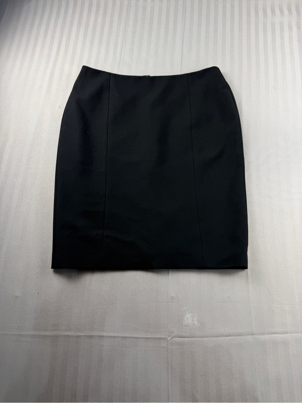 Talbots Petite Black Pencil Skirt 6P Lined Stretch Career Workwear
